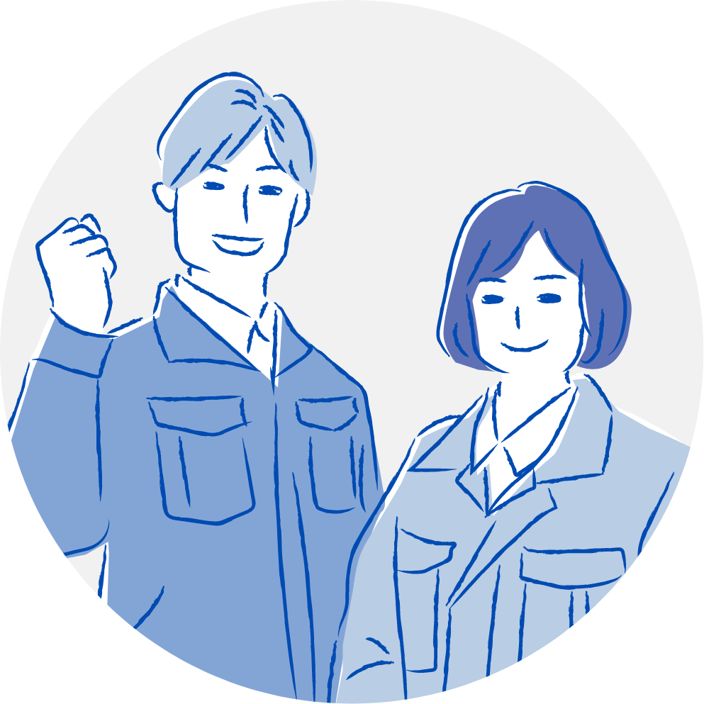 社員イメージイラスト